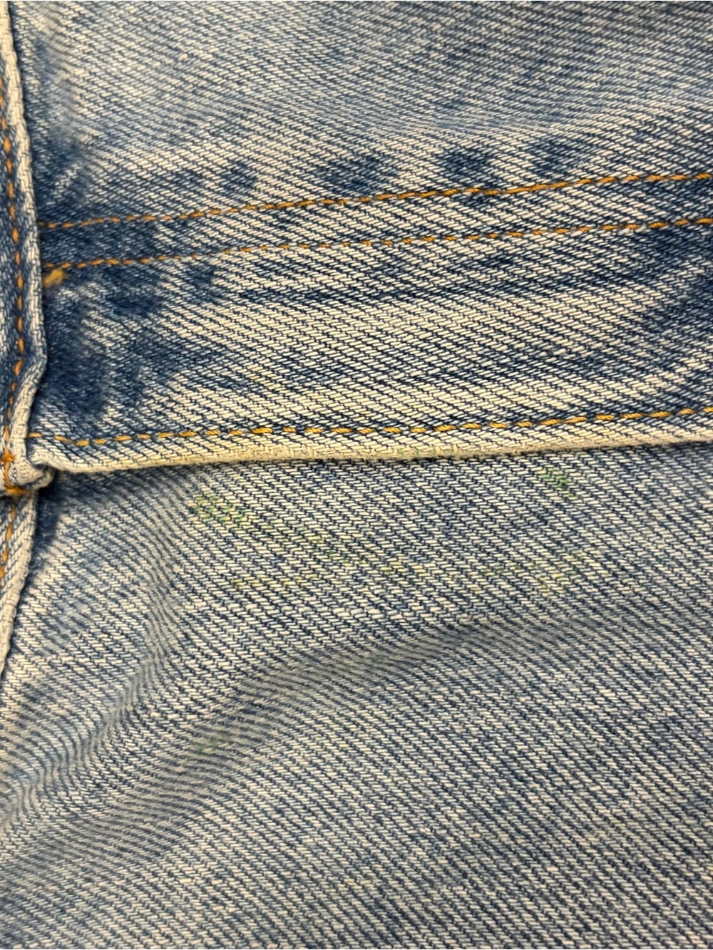 Levi's Relaxed 550 Light Blue Boyfriend Jeans with Floral Patchwork 10 - Picture 12 of 12